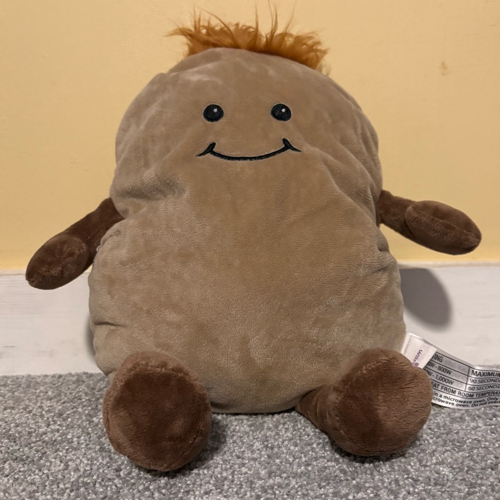 Potato Warmies microwavable weighted stuffed animals